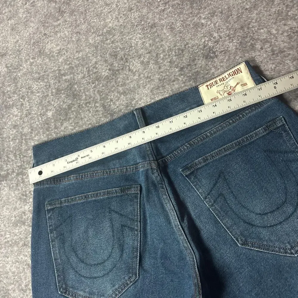 True Religion Men’s Ricky Relaxed Straight Leg Jeans Size 32